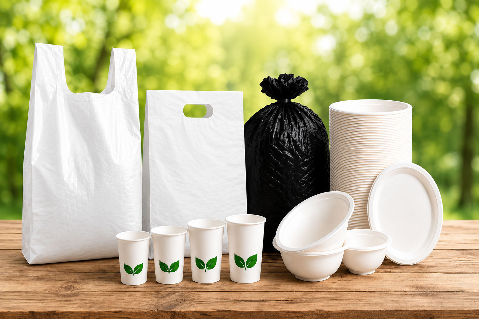 Eco-friendly packaging replacing plastic